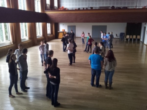 Es wird fleißig geübt